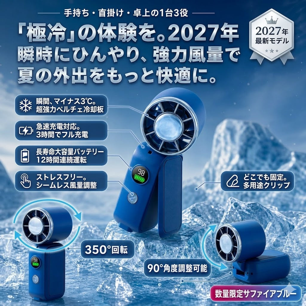 FlexCool Mini™-ポータブルファン